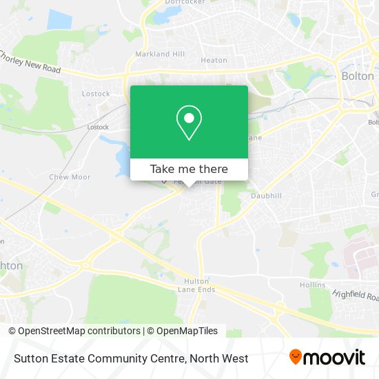 Sutton Estate Community Centre map