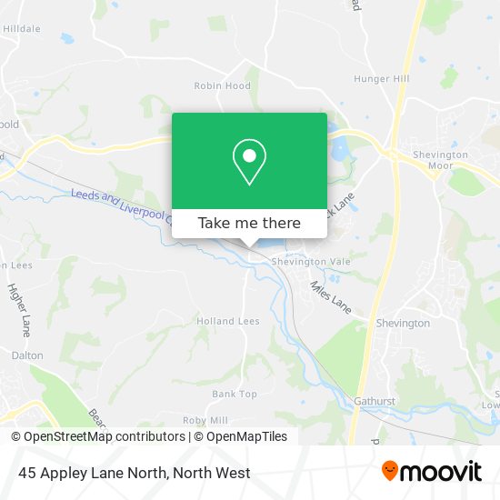 45 Appley Lane North map
