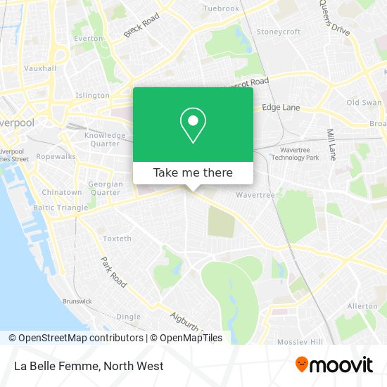 La Belle Femme map