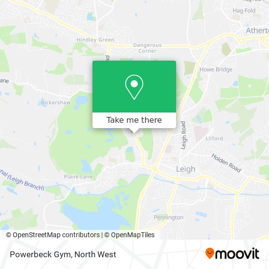 Powerbeck Gym map