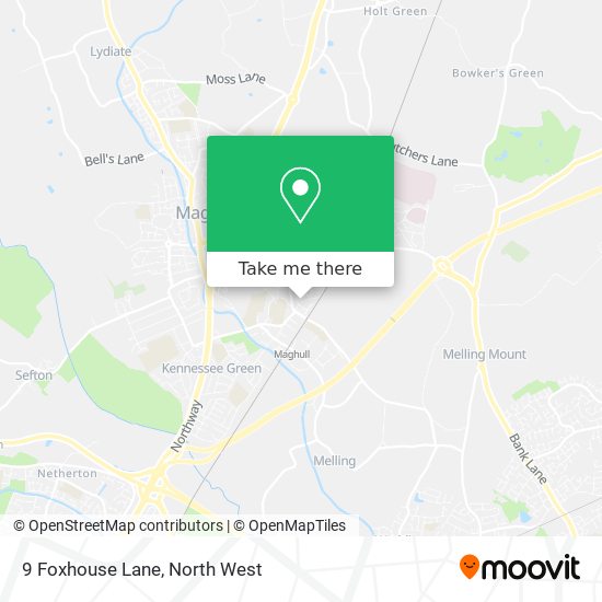 9 Foxhouse Lane map