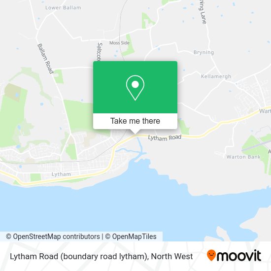 How to get to Lytham Road (boundary road lytham) by bus or train?