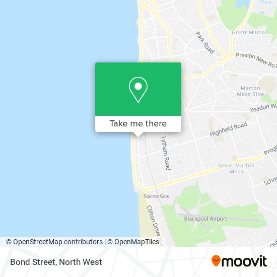 Bond Street map