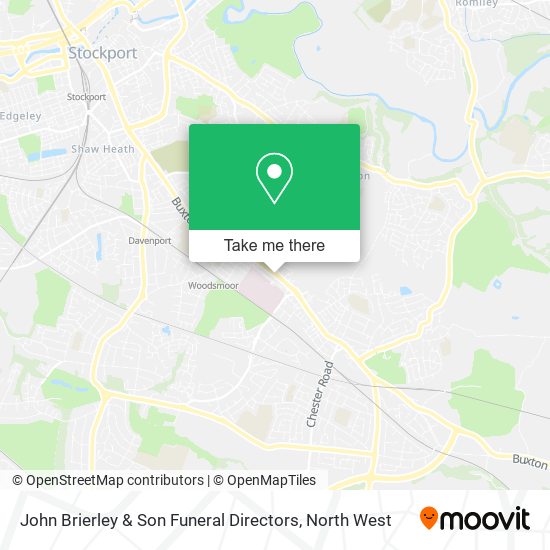 John Brierley & Son Funeral Directors map