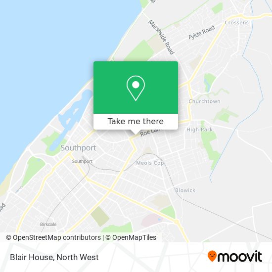 Blair House map