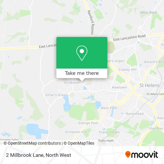 2 Millbrook Lane map