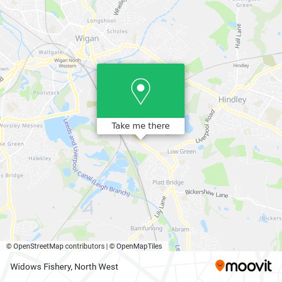 Widows Fishery map