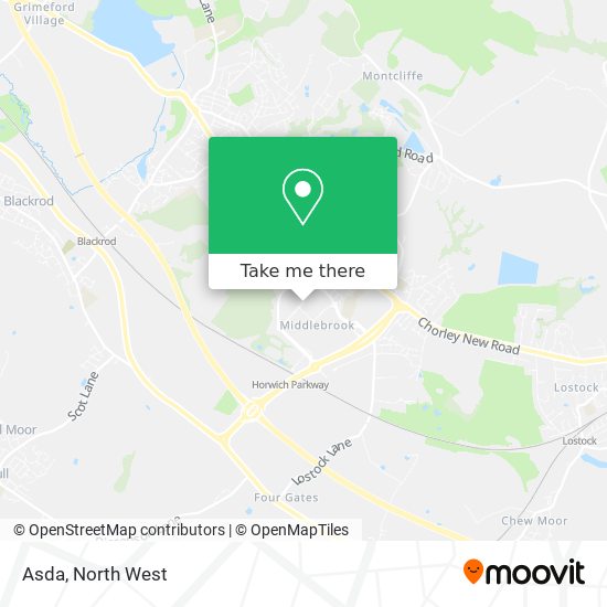 Asda map