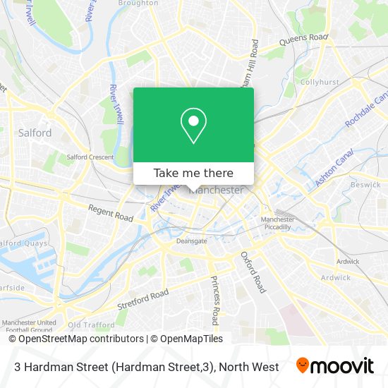 3 Hardman Street (Hardman Street,3) map