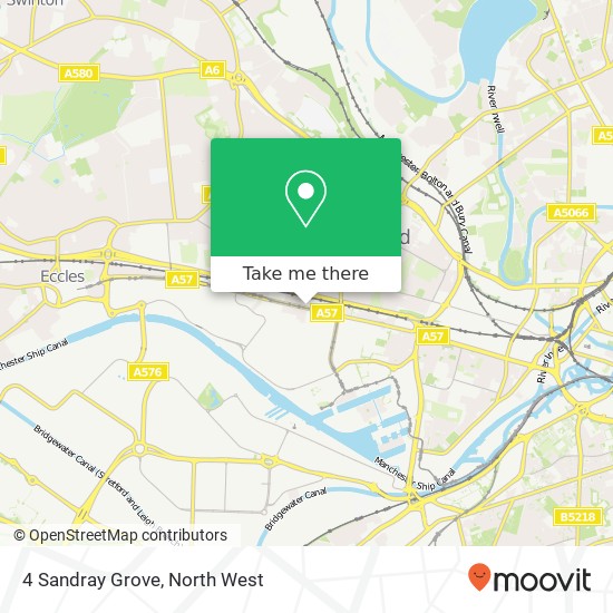 4 Sandray Grove, Salford Salford map