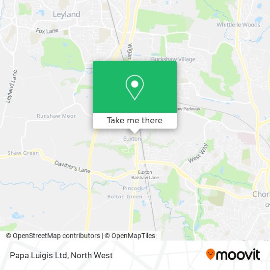 Papa Luigis Ltd map