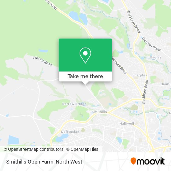 Smithills Open Farm map