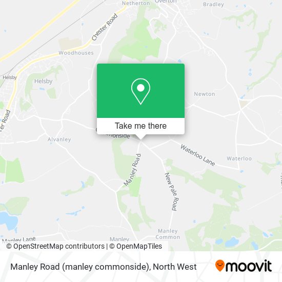 Manley Road (manley commonside) map