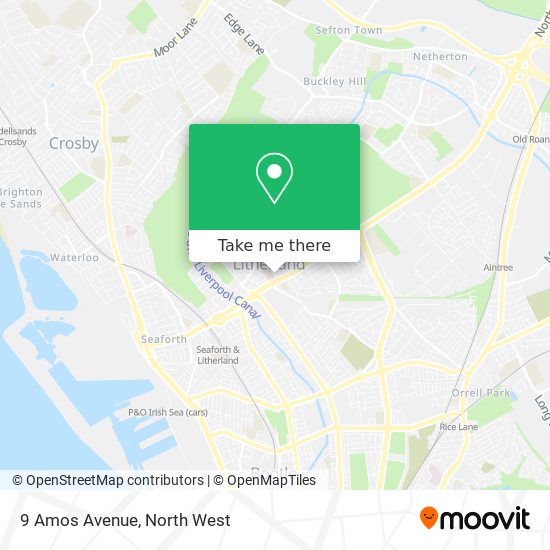 9 Amos Avenue map
