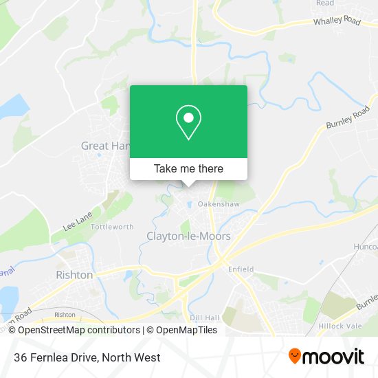 36 Fernlea Drive map