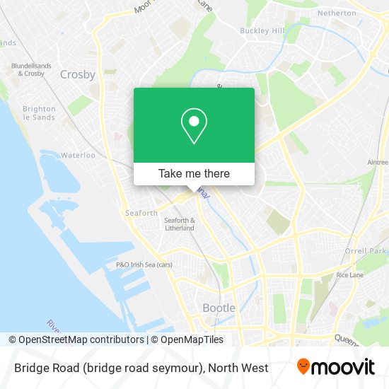 Bridge Road (bridge road seymour) map