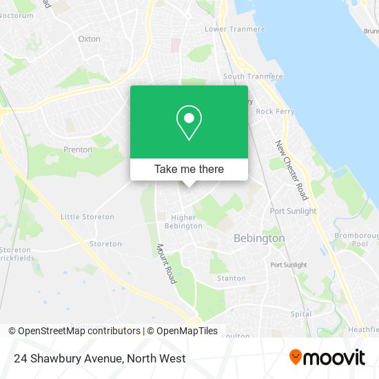 24 Shawbury Avenue map
