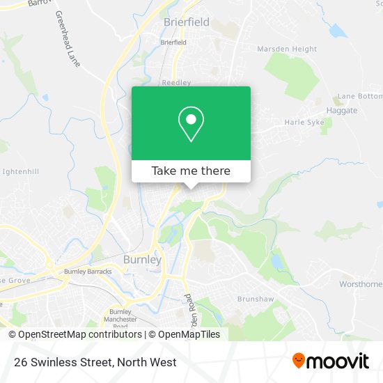 26 Swinless Street map