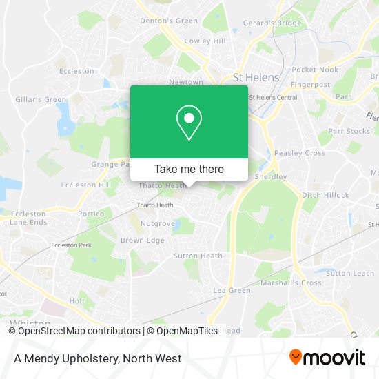 A Mendy Upholstery map