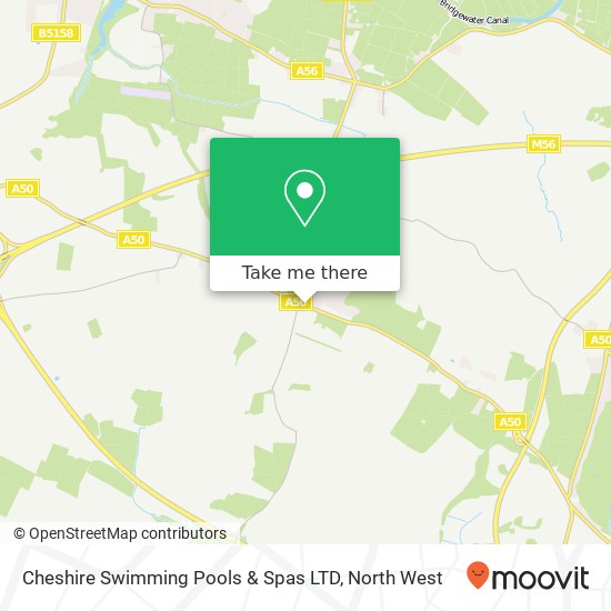 Cheshire Swimming Pools & Spas LTD, Warrington Road High Legh Knutsford WA16 6 map