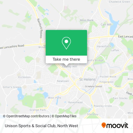 Unison Sports & Social Club map
