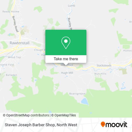 Steven Joseph Barber Shop map