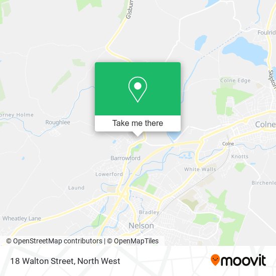 18 Walton Street map