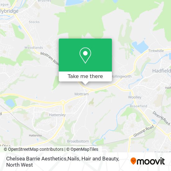 Chelsea Barrie Aesthetics,Nails, Hair and Beauty map