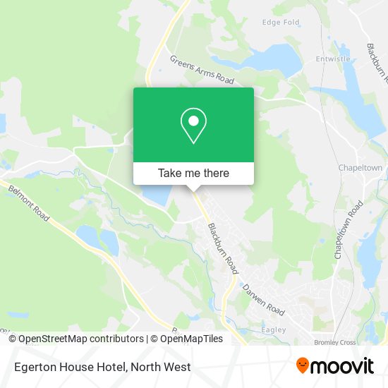 Egerton House Hotel map