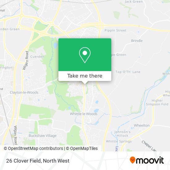 26 Clover Field map
