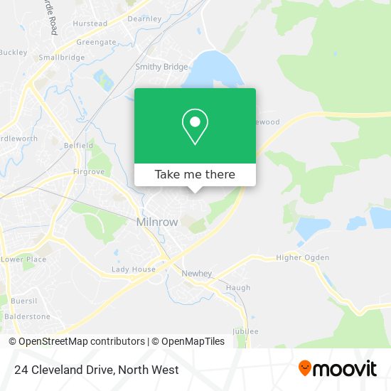 24 Cleveland Drive map