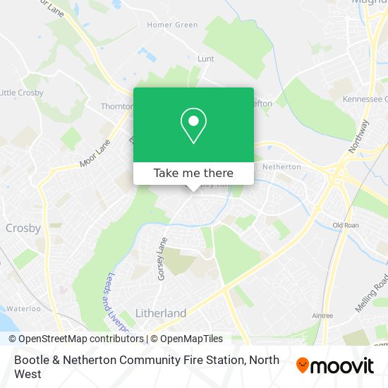 Bootle & Netherton Community Fire Station map