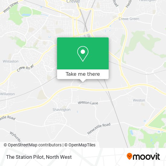 The Station Pilot map