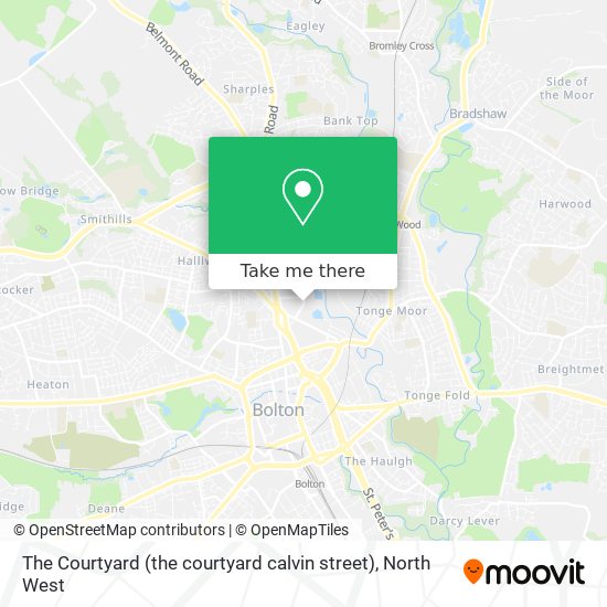 The Courtyard (the courtyard calvin street) map