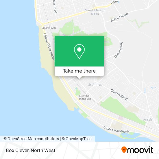 Box Clever map