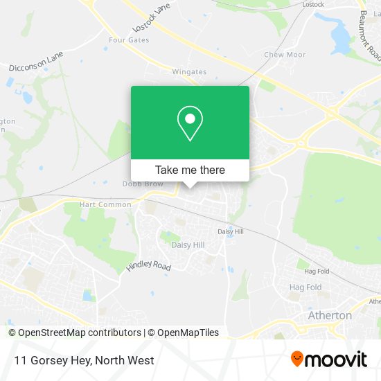 11 Gorsey Hey map