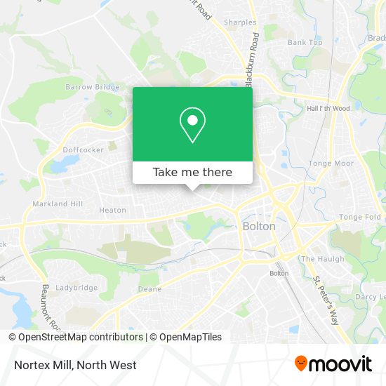 Nortex Mill map