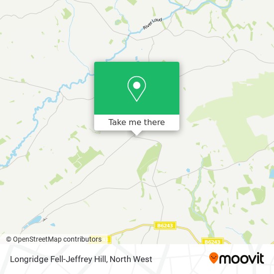 Longridge Fell-Jeffrey Hill map