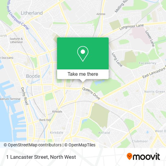 1 Lancaster Street map