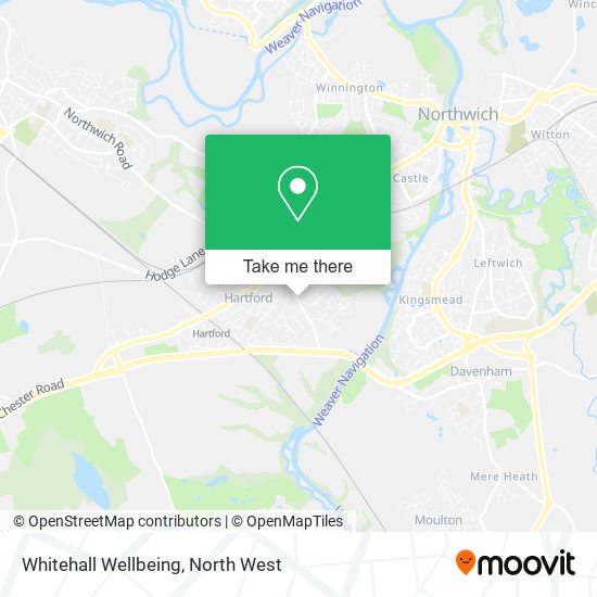 Whitehall Wellbeing map