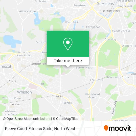 Reeve Court Fitness Suite map