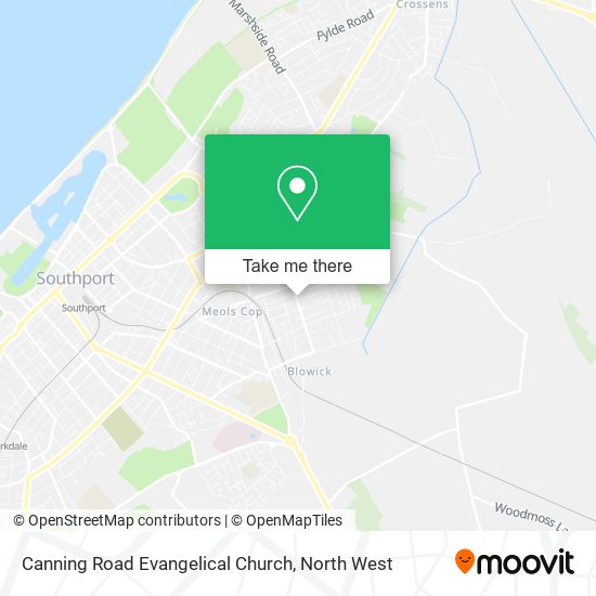 Canning Road Evangelical Church map