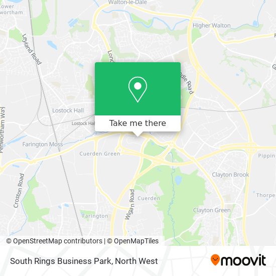 South Rings Business Park map