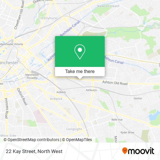 22 Kay Street map