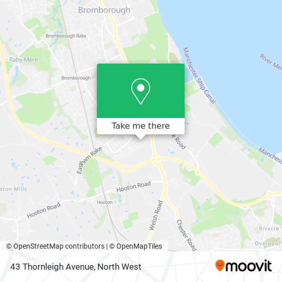 43 Thornleigh Avenue map