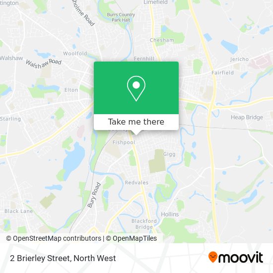 2 Brierley Street map