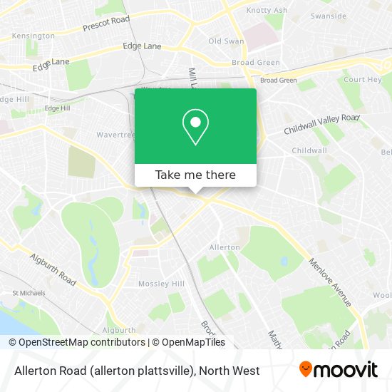 Allerton Road (allerton plattsville) map