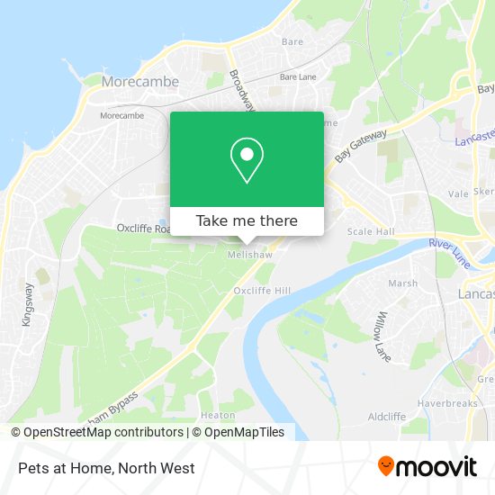 Pets at Home map