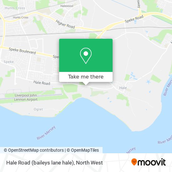 Hale Road (baileys lane hale) map