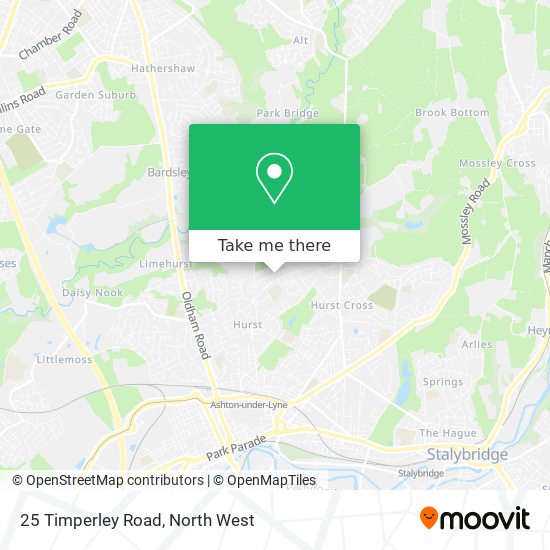 25 Timperley Road map